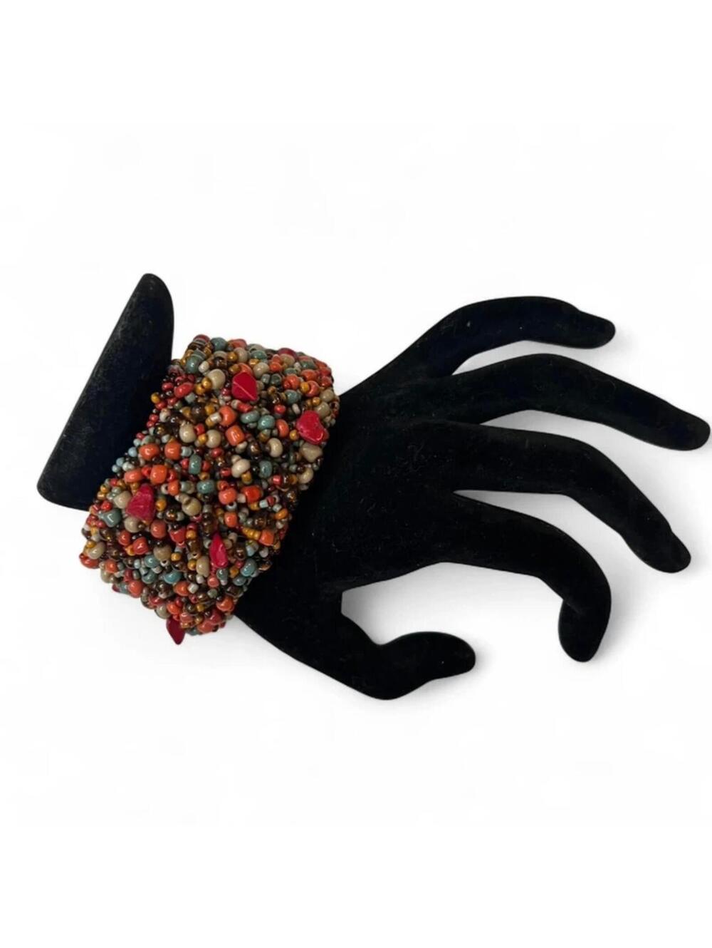 A vintage vibrant Multi-coloured bracelet